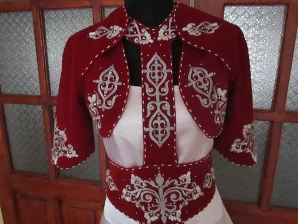 казахское свадебное платье
