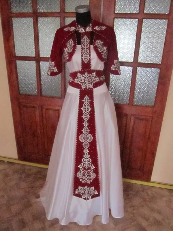 казахское свадебное платье 2